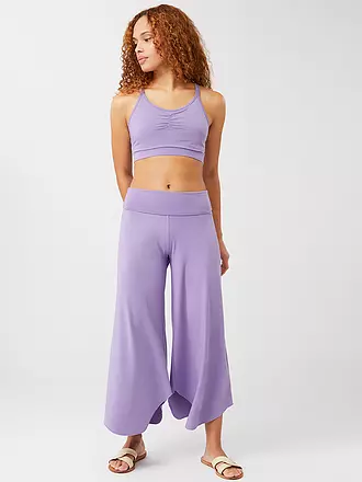 MANDALA | Soutien-gorge de yoga Infinity maintien moyen pour femmes | lila